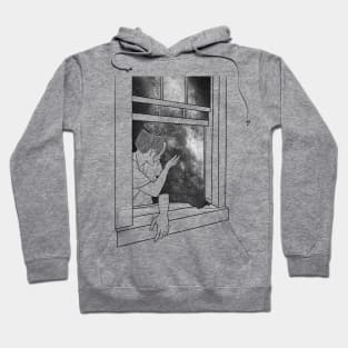 The window of memories. Hoodie